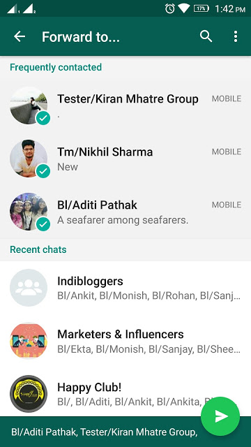 How To Forward Messages In Whatsapp? - The Solitary Writer